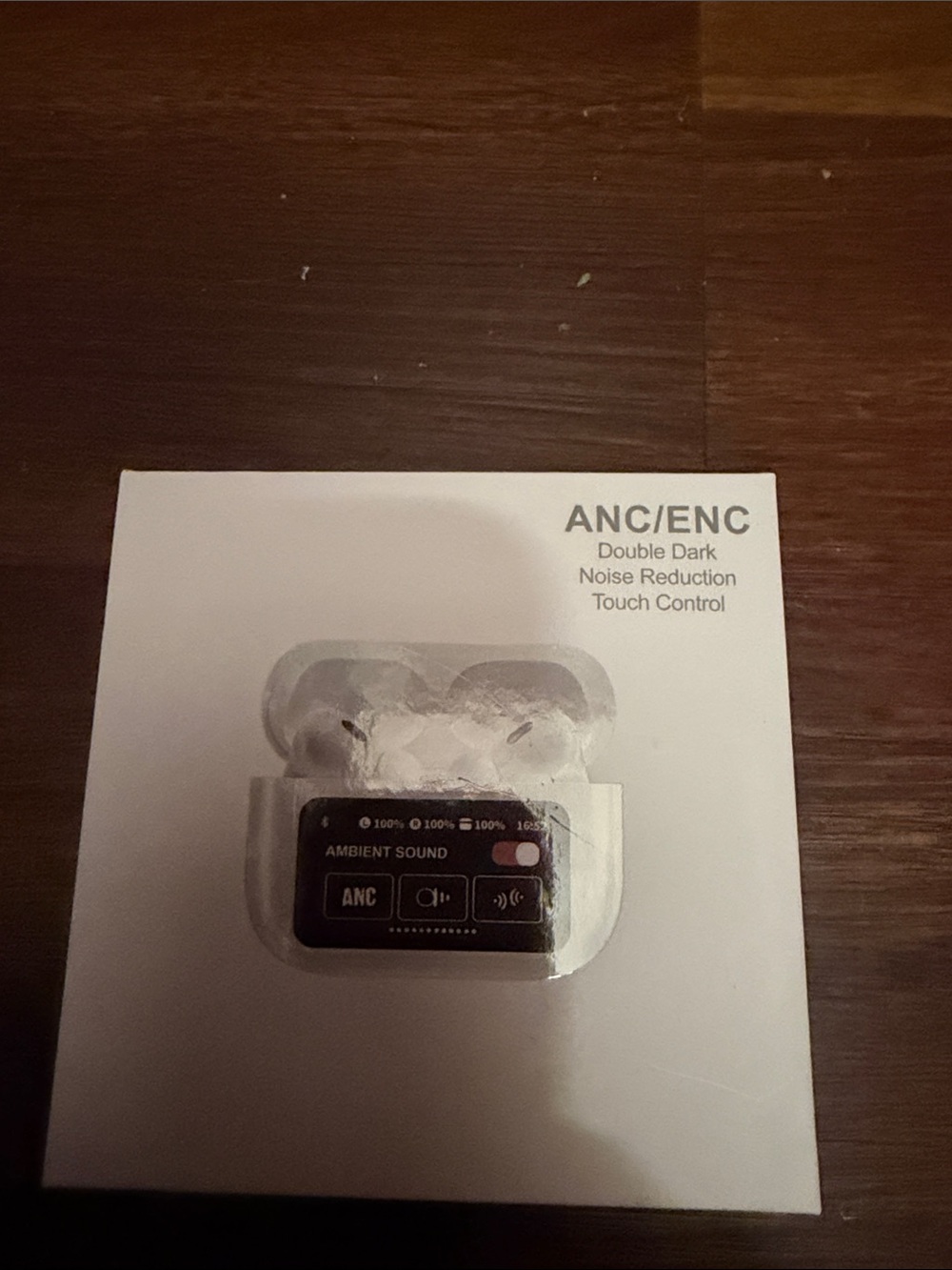 ANC/ENC Wireless translator Earbuds - White-never used